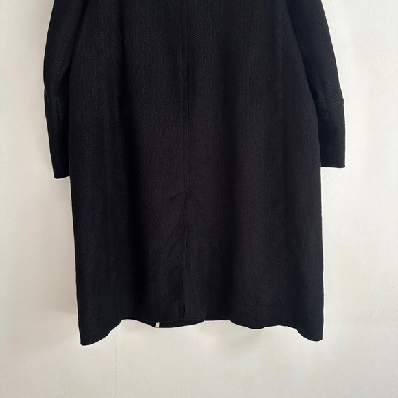 Max Mara black transitional coat cotton jacket s'max maxmara 40 S M - Picture 11 of 12